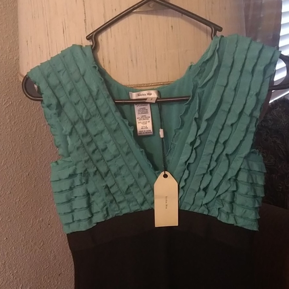 Sophie Max Charcoal Lagoon Dress - Picture 2 of 7